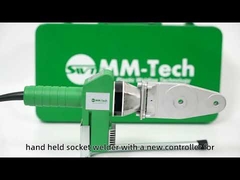 800w 20-63mm حرارة الاندماج Ppr أنبوب محفظة الاندماج لحام آلة