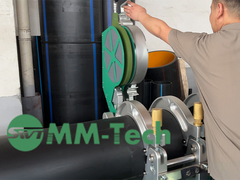 MM-Tech عالية الضغط آلة لحام الاندماج الخرسانة قطع أنابيب HDPE