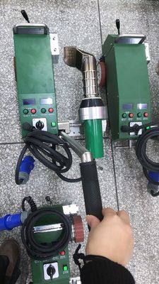 آلة لحام اللافتات، لحام الهواء الساخن SWT-MAT1، غشاء PVC HDPE