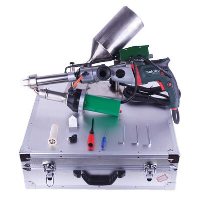 3400W آلة لحام الخرز مع محرك METABO وضمان لمدة عامين لحام PP PE البلاستيكي