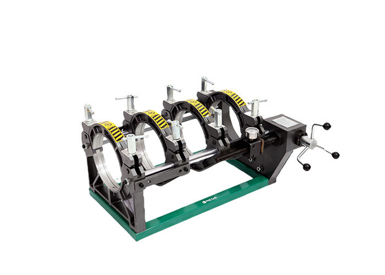 الوصلة 63-200mm Hdpe الأنابيب بعقب الانصهار آلة لحام منخفضة الضوضاء