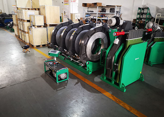 315-630mm Hdpe الأنابيب بعقب الانصهار آلة الوصل 3P السلطة