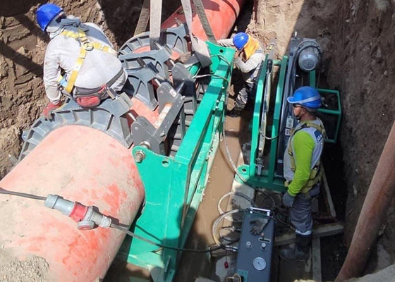 البحرية 280-500mm Hdpe مواسير الانصهار آلة عالية الأداء