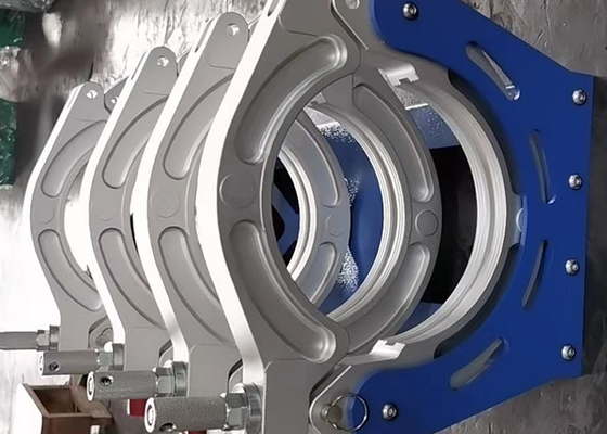 630mm Hdpe الأنابيب بعقب الانصهار آلة لحام مع Diaplay درجة الحرارة