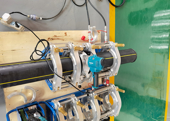 160mm أنبوب Hdpe بعقب آلة لحام الهيدروليكية