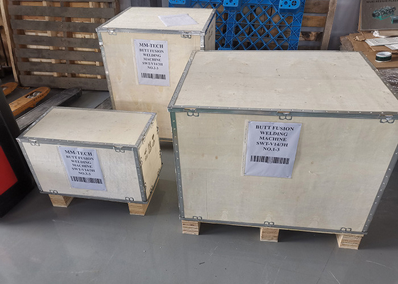 90 - 315mm الهيدروليكية Hdpe آلة لحام الأنابيب بعقب الانصهار
