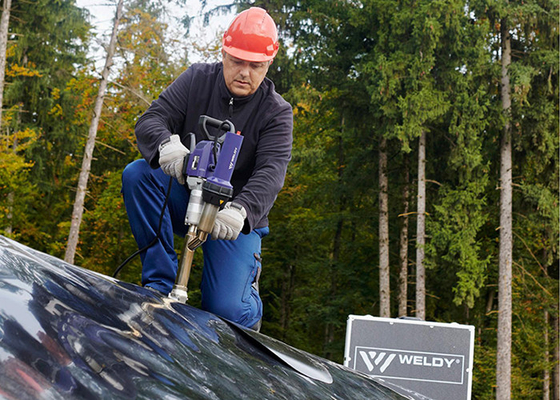 مسدس اللحام اليدوي WELDY Booster EX3 النتوء للبولي إيثيلين