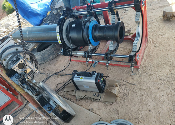 20-315mm HDPE آلة لحام بالصهر الكهربائي سهلة التشغيل