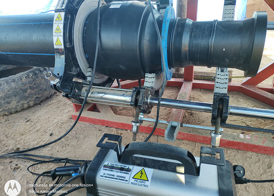 20-315mm PE آلة لحام الصهر الكهربائي اللغة الإسبانية المتاحة