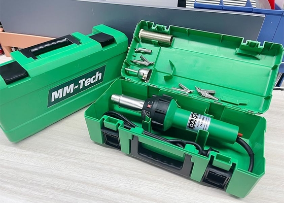 مسدس لحام الهواء الساخن للورق البلاستيكي 1600W CX1600S BL لـ PP PE PVC