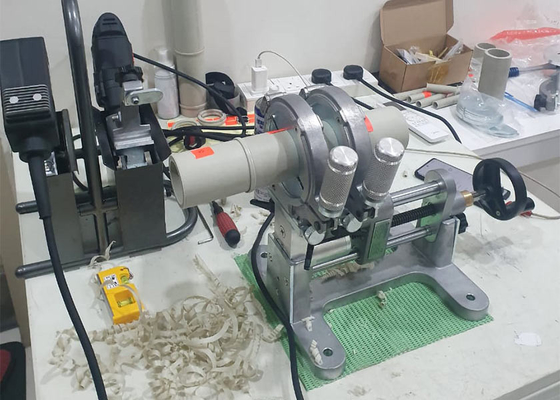 SBT-110 معلقة مؤخرة آلة لحام الاندماج ل 20-110mm PP PE PVDF