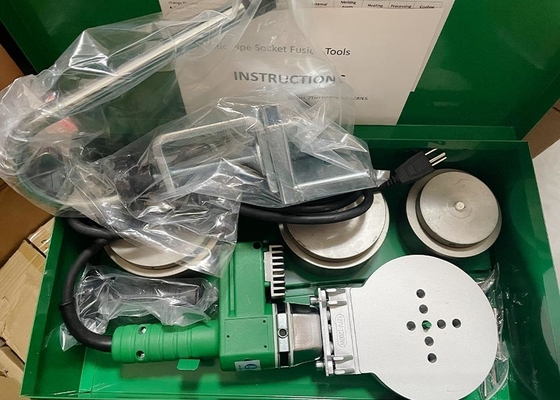 RJQ-110 آلة لحام PPR 75-90-110mm محامية الاندماج للأنابيب PPR PE PB