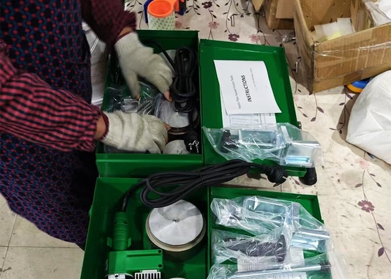 آلة لحام الأنابيب البلاستيكية PPR ZRJQ-110 مع شاشة رقمية 75-90-110 مم