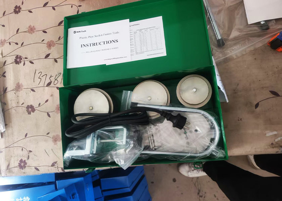 آلة لحام الأنابيب البلاستيكية PPR ZRJQ-110 مع شاشة رقمية 75-90-110 مم