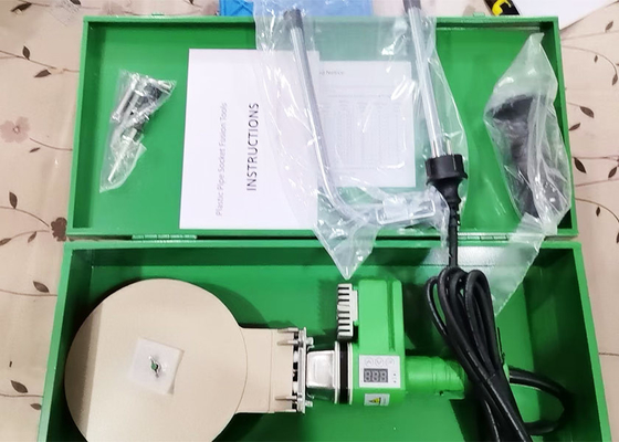 آلة لحام ZRJQ-160 PPR مع شاشة رقمية 75-160 مم لأنابيب PPR PE PB