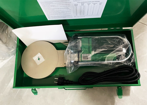 آلة لحام ZRJQ-160 PPR مع شاشة رقمية 75-160 مم لأنابيب PPR PE PB