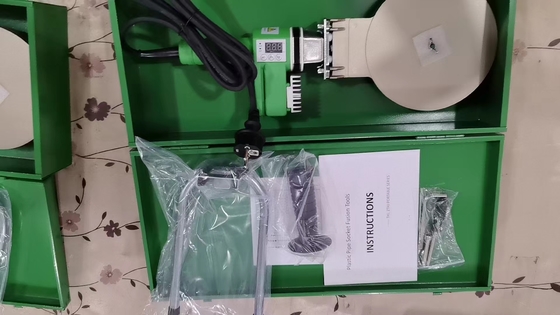 آلة لحام PPR ZRJQ-160 مع شاشة رقمية 75-160 مم لأنابيب PPR PE PB