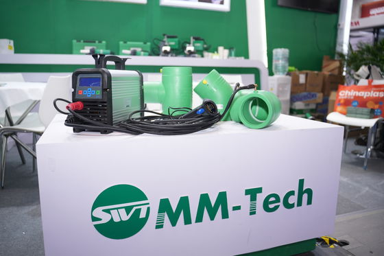 آلة لحام الانصهار الكهربائي لأنابيب PE الأوتوماتيكية متعددة الوظائف 220 فولت 2.2 كيلو واط