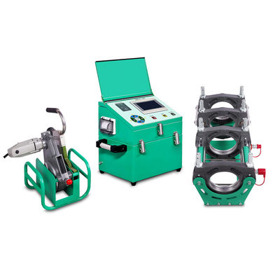 200mm-450mm HDPE الأنابيب بعقب الانصهار آلة لحام التلقائي بعقب لحام