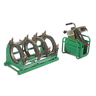 200mm-450mm HDPE الأنابيب بعقب الانصهار آلة لحام التلقائي بعقب لحام