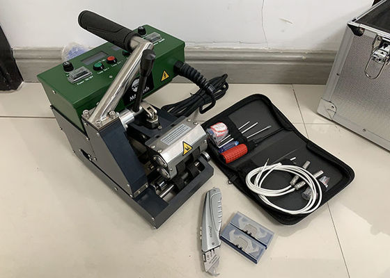 SWT-NSGM2 0.2 مم - 2.0 مم HDPE آلة لحام إسفين ساخنة بنفس طريقة الإغلاق الجانبي