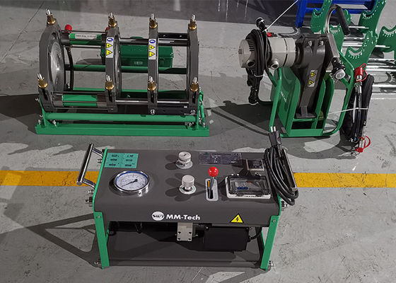 PE PVDF الهيدروليكية آلة لحام الانصهار ، معدات لحام الأنابيب 4.25KW
