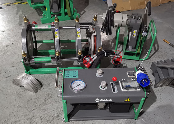 SWT-V250 / 90H آلة لحام الانصهار الهيدروليكية بعقب / آلة لحام الأنابيب بي