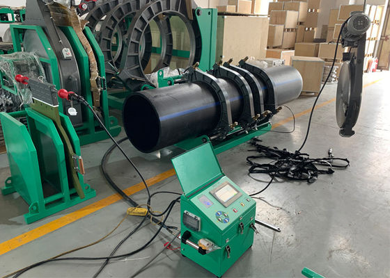 500mm 800mm Hdpe البلاستيك لحام ، بعقب الانصهار آلة لأنابيب Hdpe