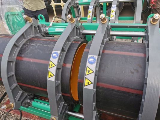 280mm-500mm HDPE الأنابيب بعقب الانصهار آلة لحام لأعمال البناء