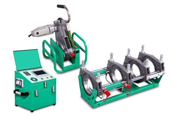 آلة لحام البلاستيك HDPE الأنابيب بعقب الانصهار 90mm-250mm