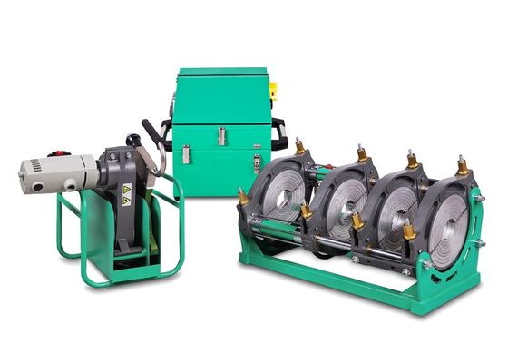 230V HDPE الأنابيب بات الانصهار آلة لحام 90mm-315mm نموذج تلقائي