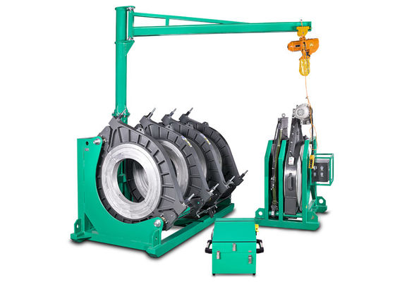 630mm-1200mm Hdpe لحام الأنابيب ، 50HZ 60HZ بعقب الانصهار معدات اللحام