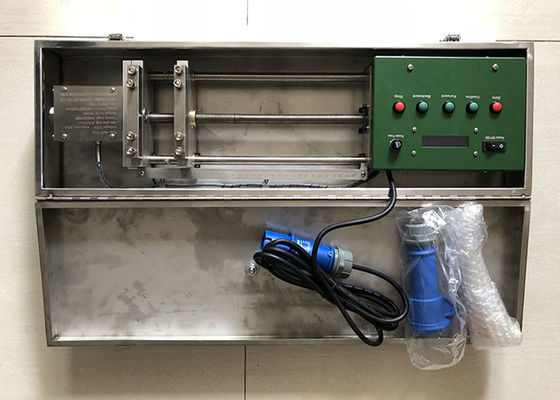 HDPE غشاء أرضي معدات اختبار الشد 200W 80mm / Min Speed