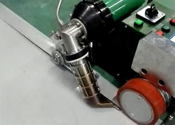 3000W القماش المشمع الهواء الساخن آلة لحام مع 20mm 40mm لحام التماس