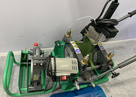230V 50mm-160mm الأنابيب البلاستيكية المشتركة آلة ، آلة لحام بعقب Hdpe