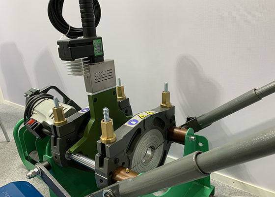 50mm 160mm دليل آلة الانصهار بعقب