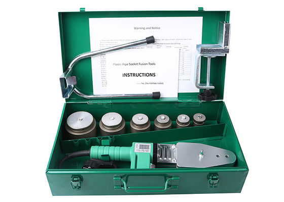 PP Ppr Socket Fusion Welding Machine 800W 20mm 63mm حسب الطلب