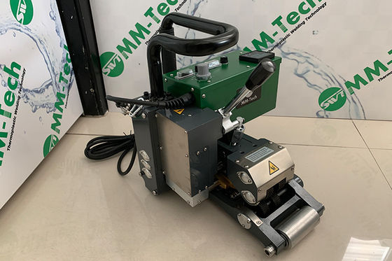 HDPE 0.2-2.0mm آلة لحام غشاء أرضي إسفين ساخن مع شهادة CE
