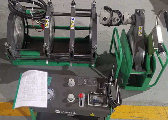 90 مم - 315 مم Hdpe الأنابيب بعقب الانصهار آلة لحام مع شهادة CE
