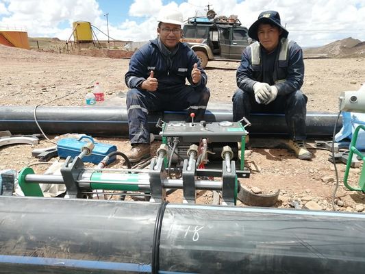 أنبوب بلاستيكي كبير الحجم PE 3.41cbm آلة لحام بالصهر