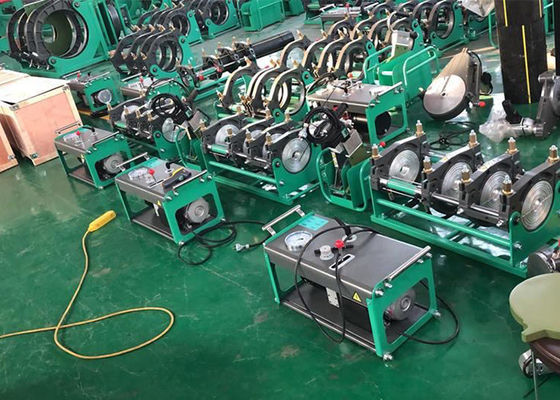 200mm سبائك الألومنيوم مخصصة 2.3kw بعقب لحام الانصهار