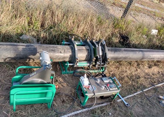 110 مللي متر Hdpe بولي بعقب الانصهار بي آلة لحام الأنابيب