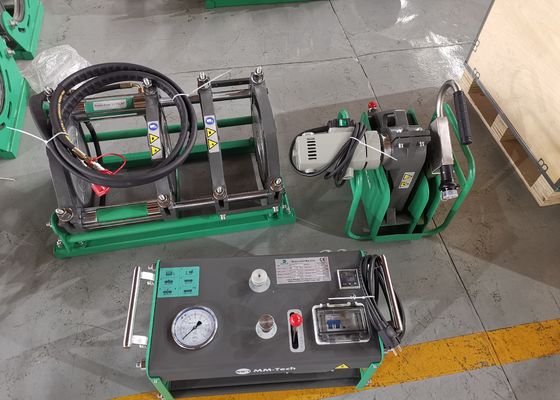 دليل خط أنابيب البلاستيك آلة لحام هيدروليكي Hdpe