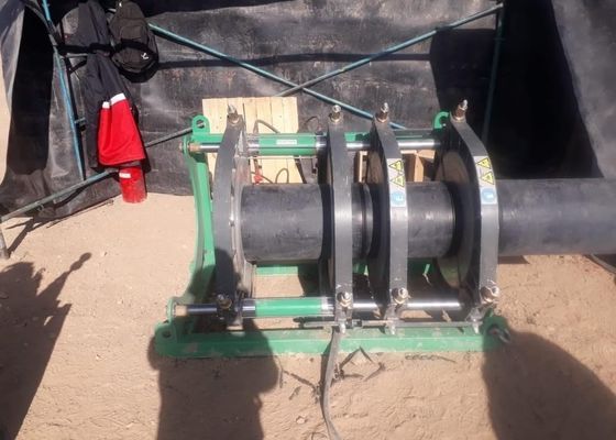 تذوب الساخنة 160mm دليل آلة لحام الأنابيب Hdpe
