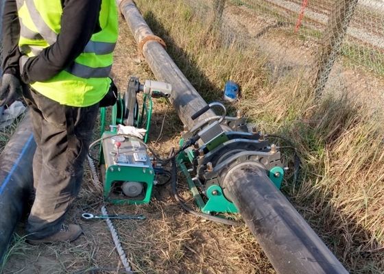 آلة لحام الأنابيب Hdpe المعتمدة من CE