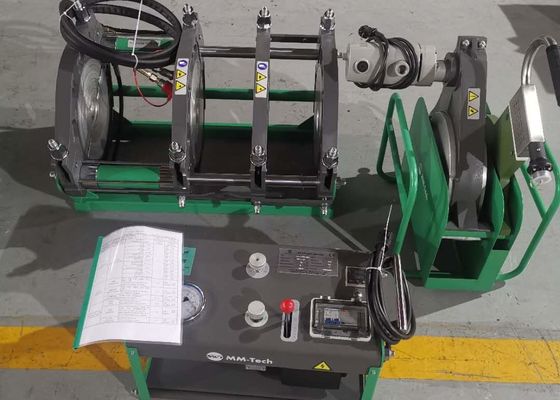 ربط الأنابيب 2.3kw 40mm دليل آلة لحام الانصهار بعقب