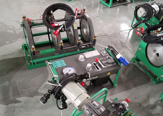 200mm بعقب الانصهار آلة لحام لأنابيب Hdpe