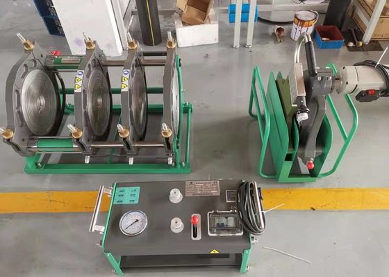 200mm بعقب الانصهار آلة لحام لأنابيب Hdpe