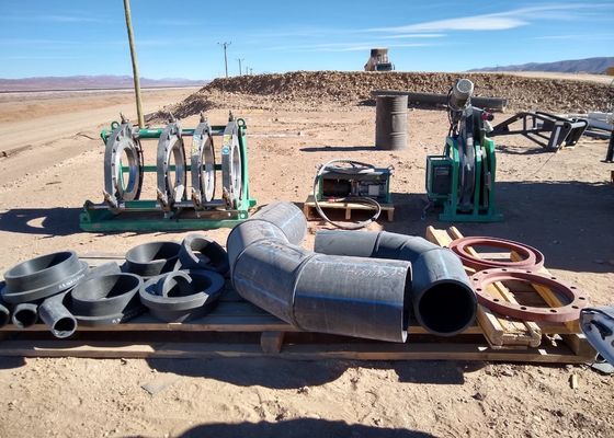 دليل ماكينات Hdpe بعقب الانصهار للأنابيب البلاستيكية