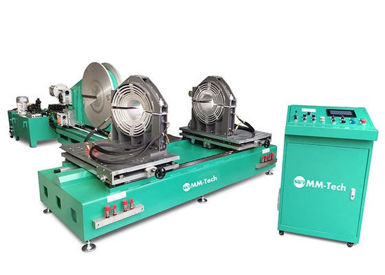 OD 200 حتى OD 450mm PE PP PVDF آلة لحام بالصهر